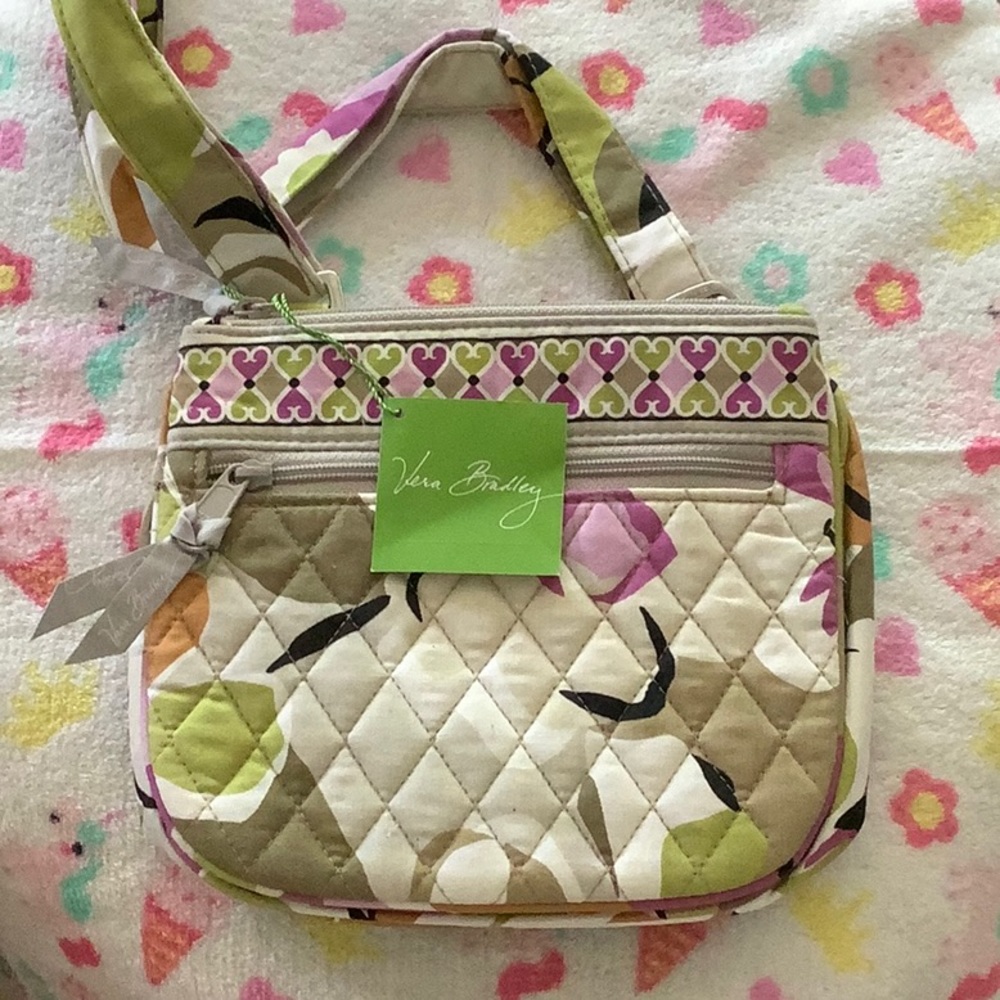 Vera Bradley little flap hipster Portobello Road pattern nwt